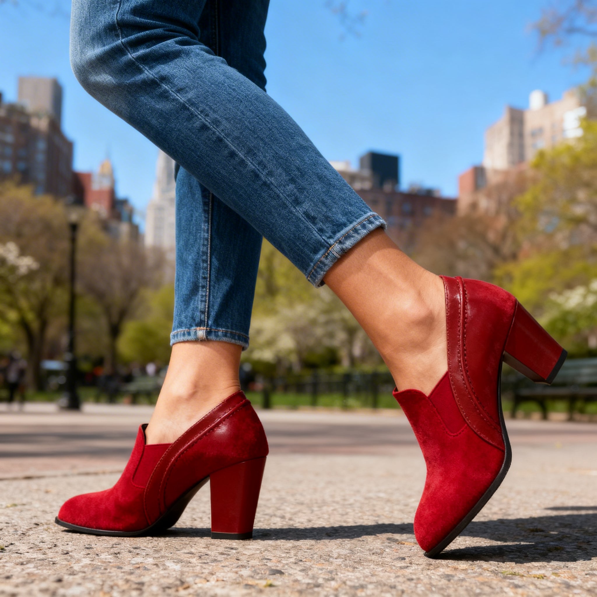 Andrea Slip-On Heels