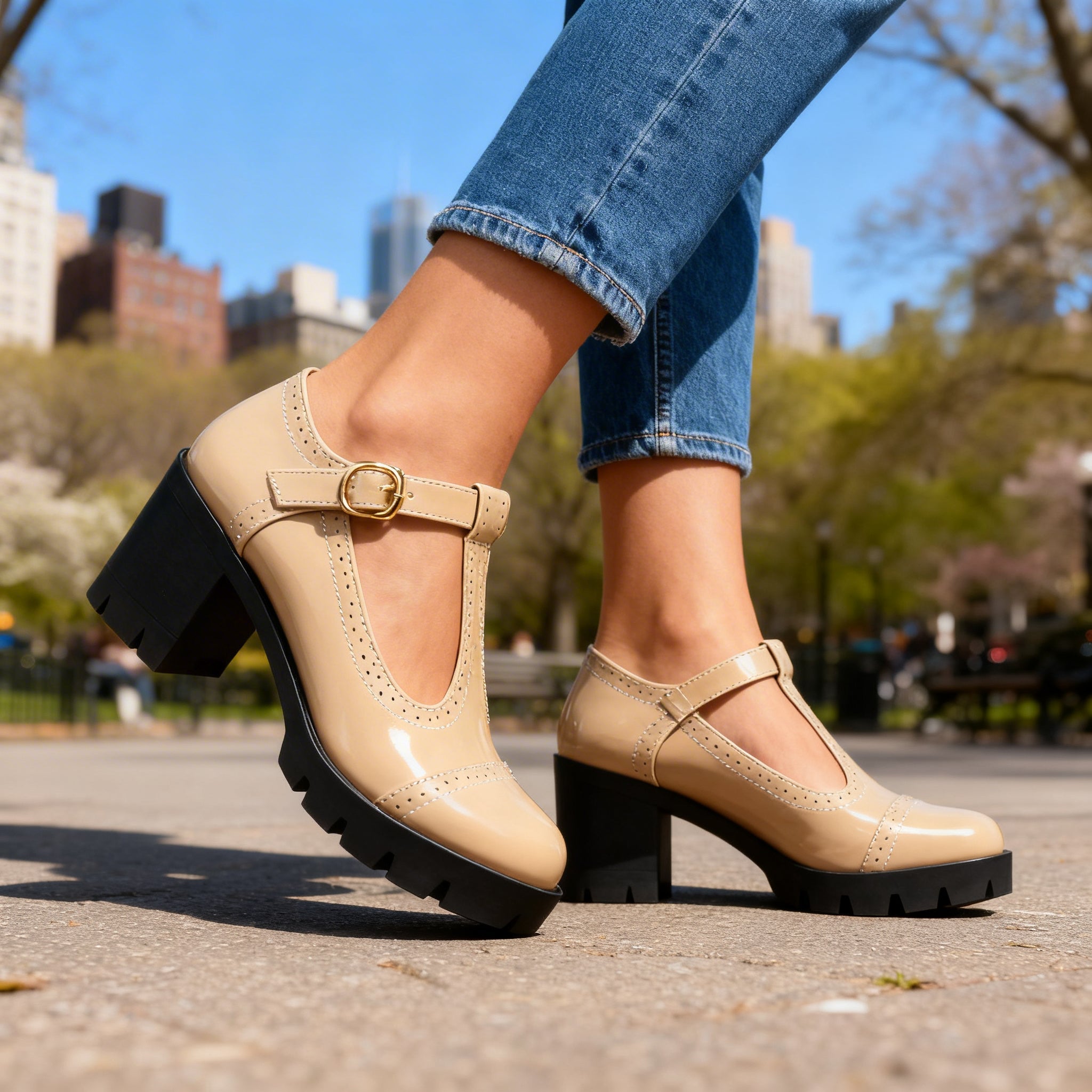 Daisy Brogue Loafers