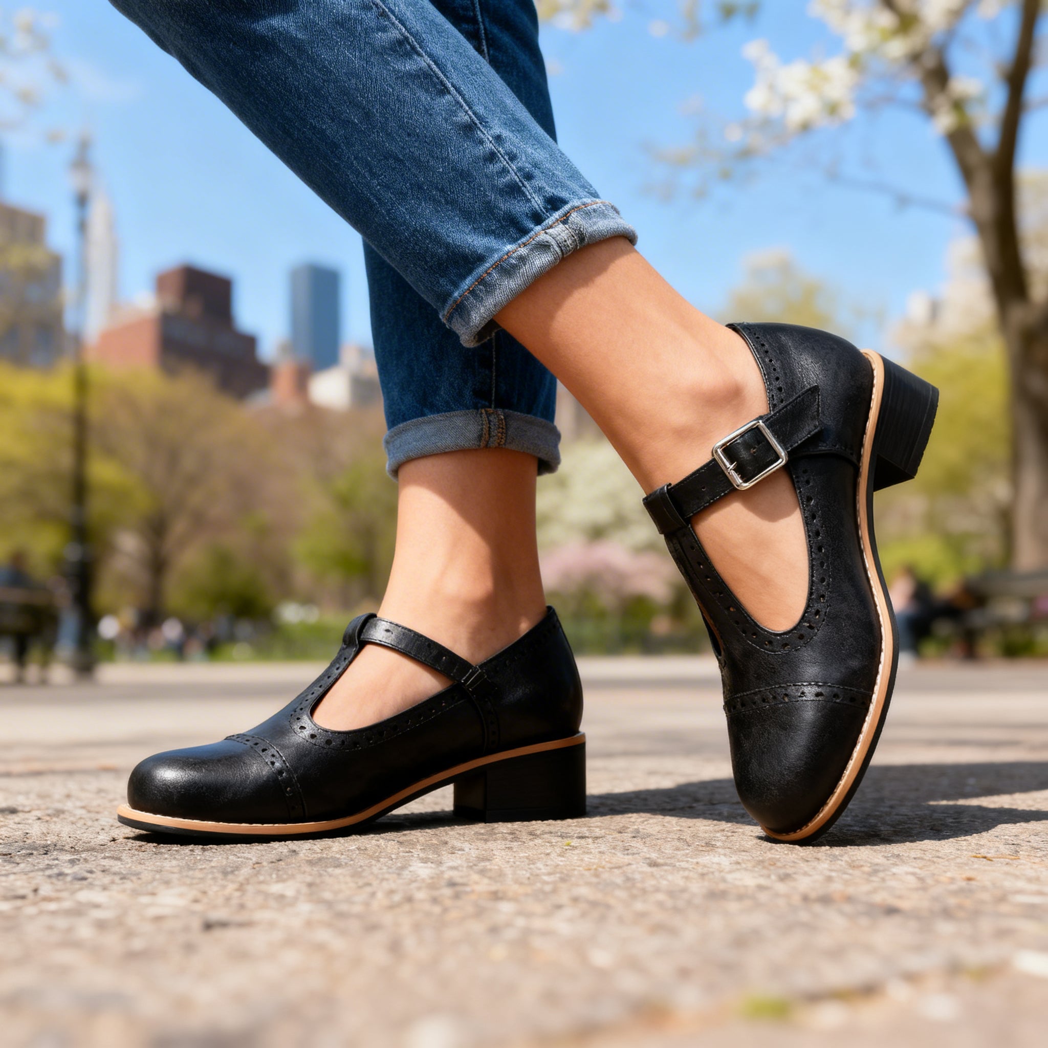 Annie Lou Brogue Loafers