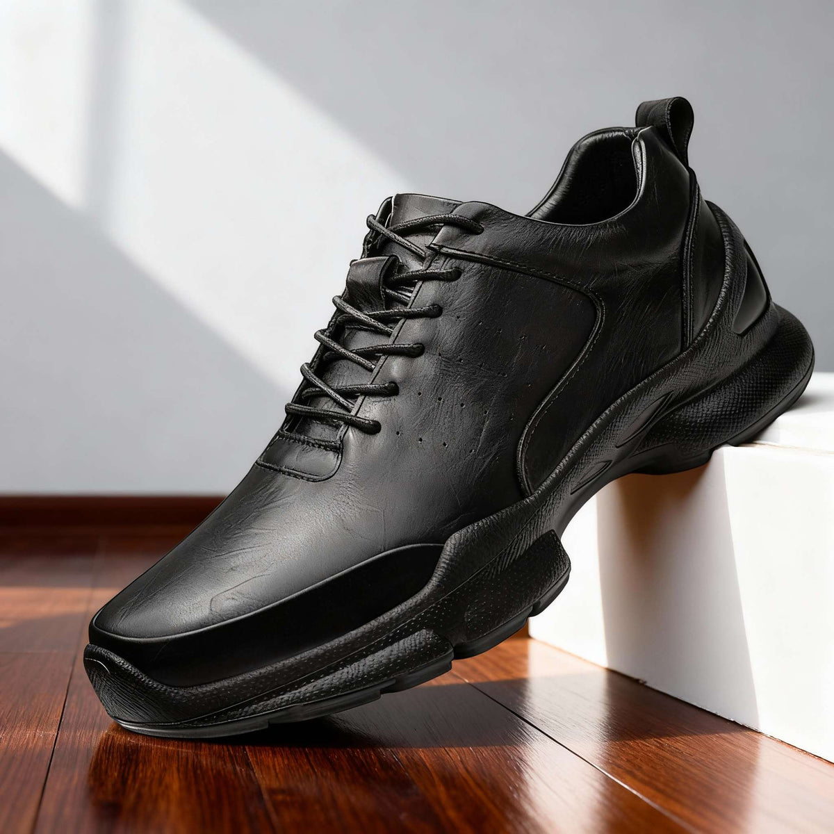 Charles Rivers | Men's Leather Sneakers - By Qivii