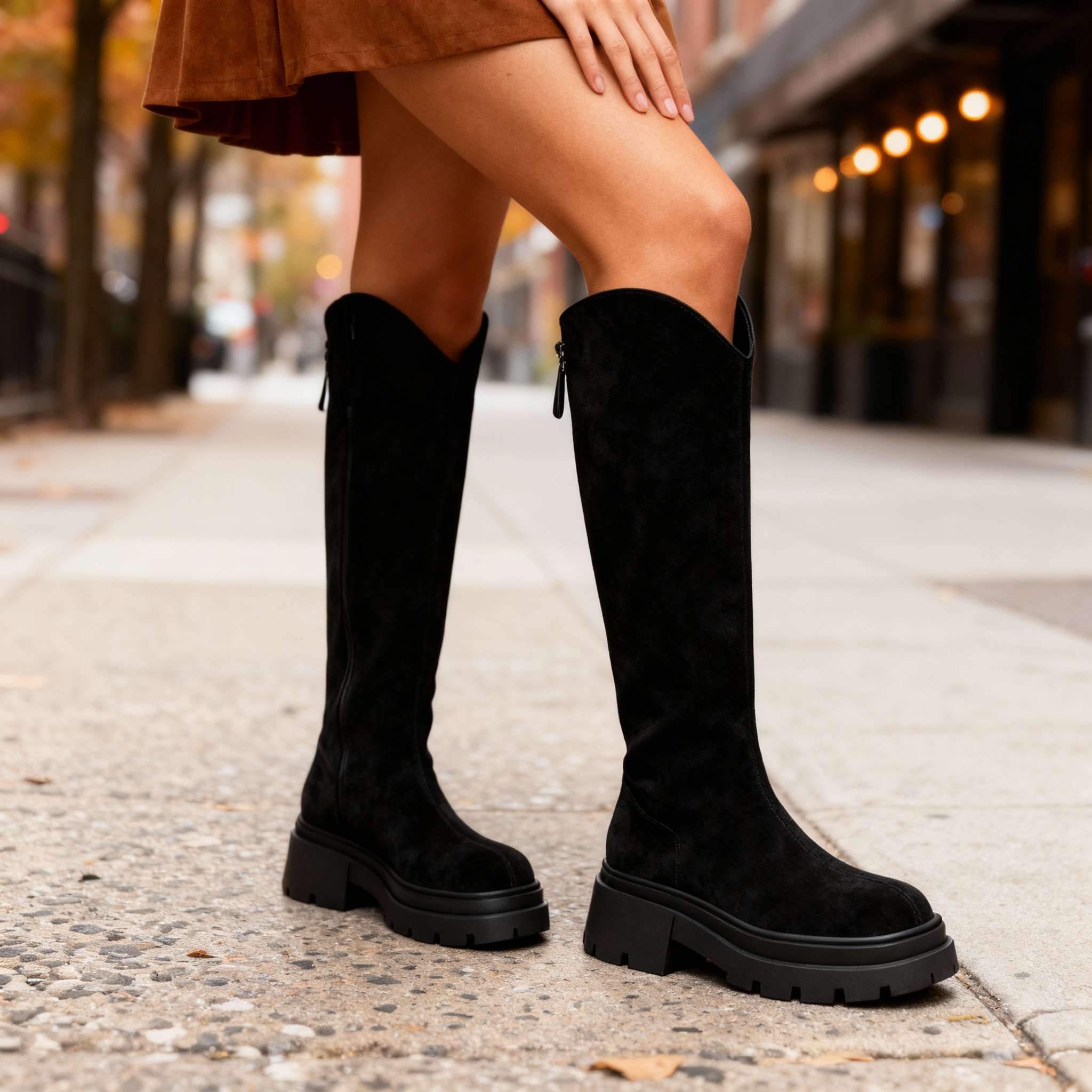 Laura Knee-High Boots