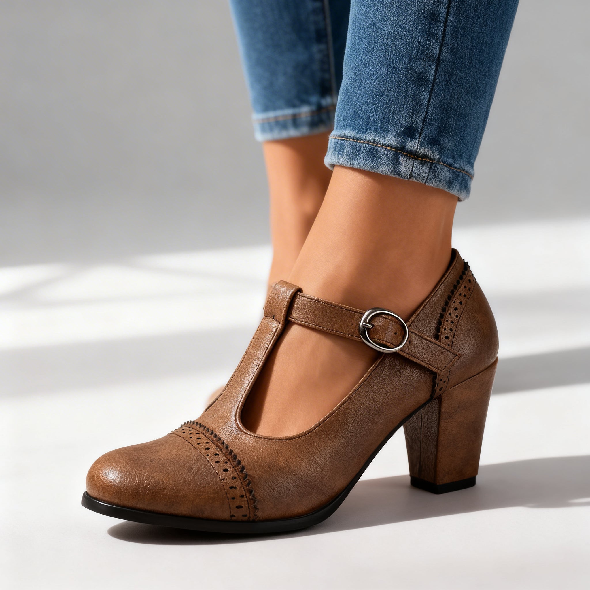 Cheryl Brogue Loafers