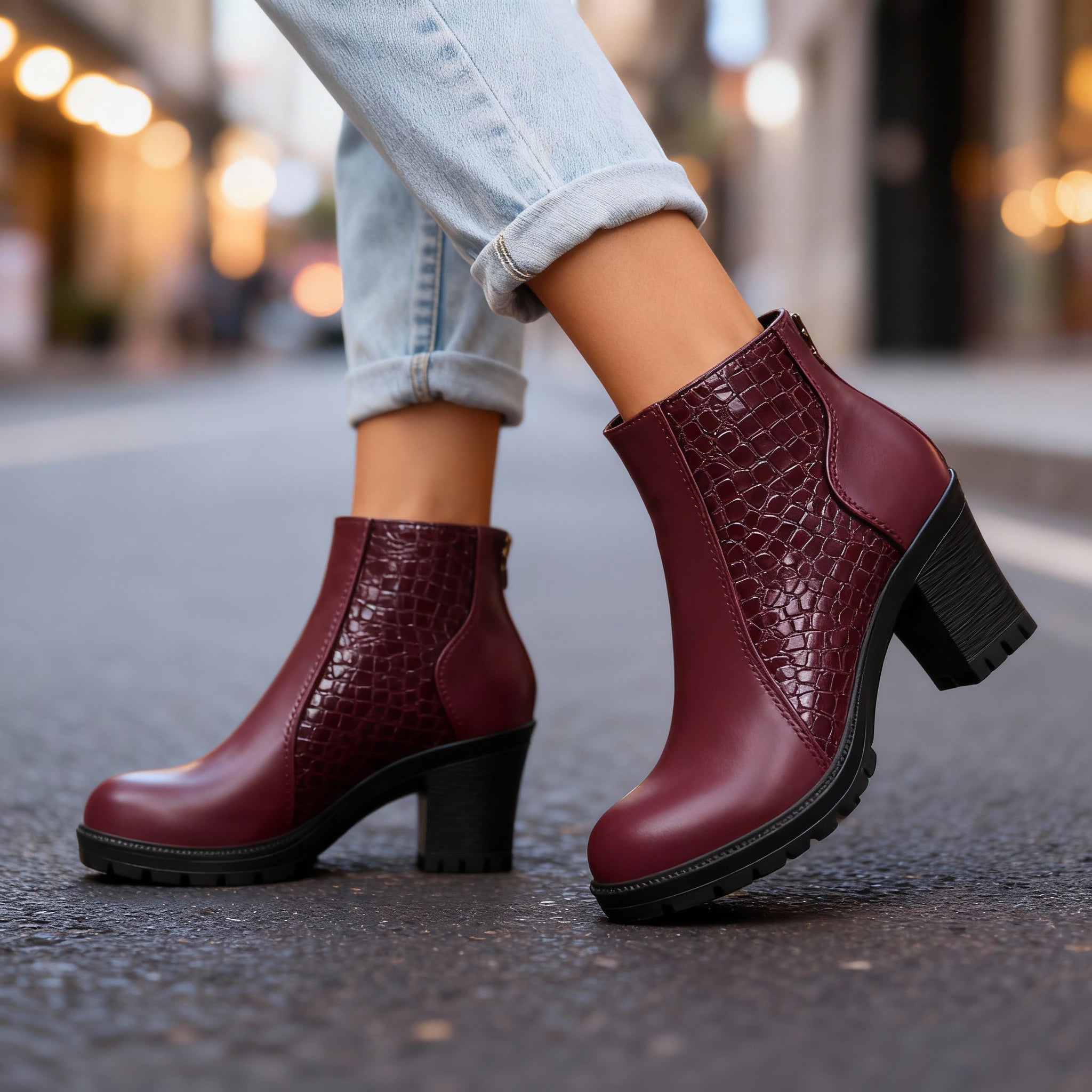 Chelsea | Women's Fall Croc Ankle Boots