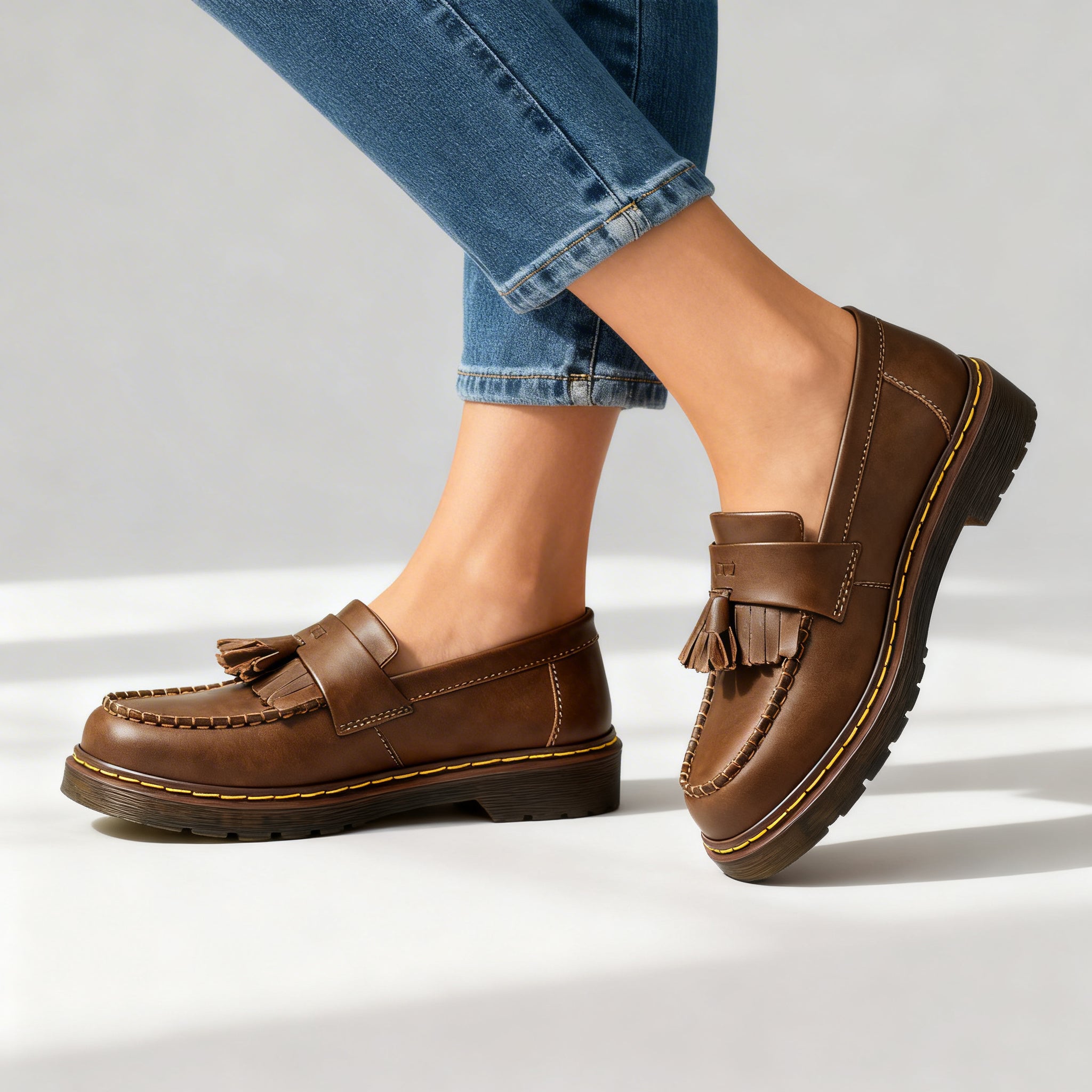 Brandy Tassel Loafers