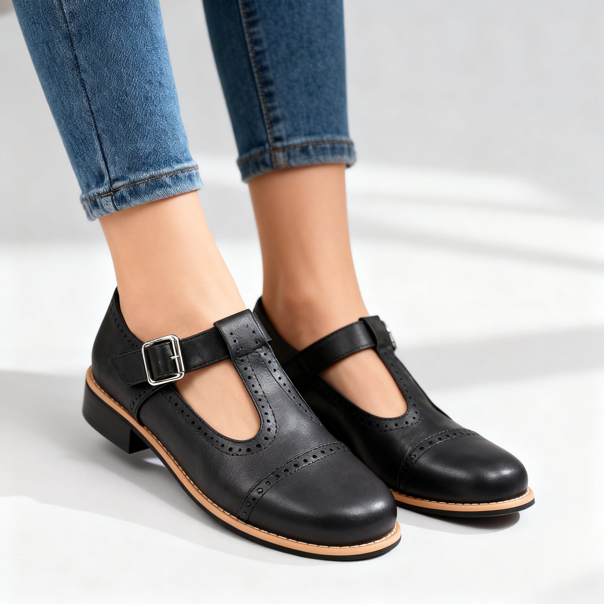 Annie Lou Brogue Loafers