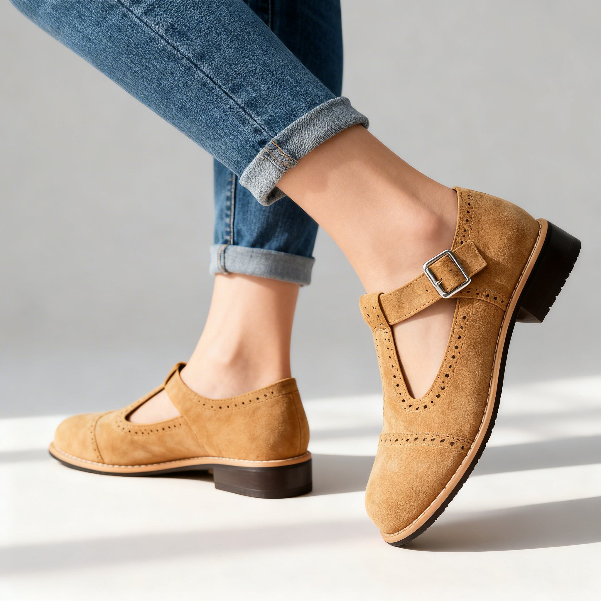 Annie Lou Brogue Loafers
