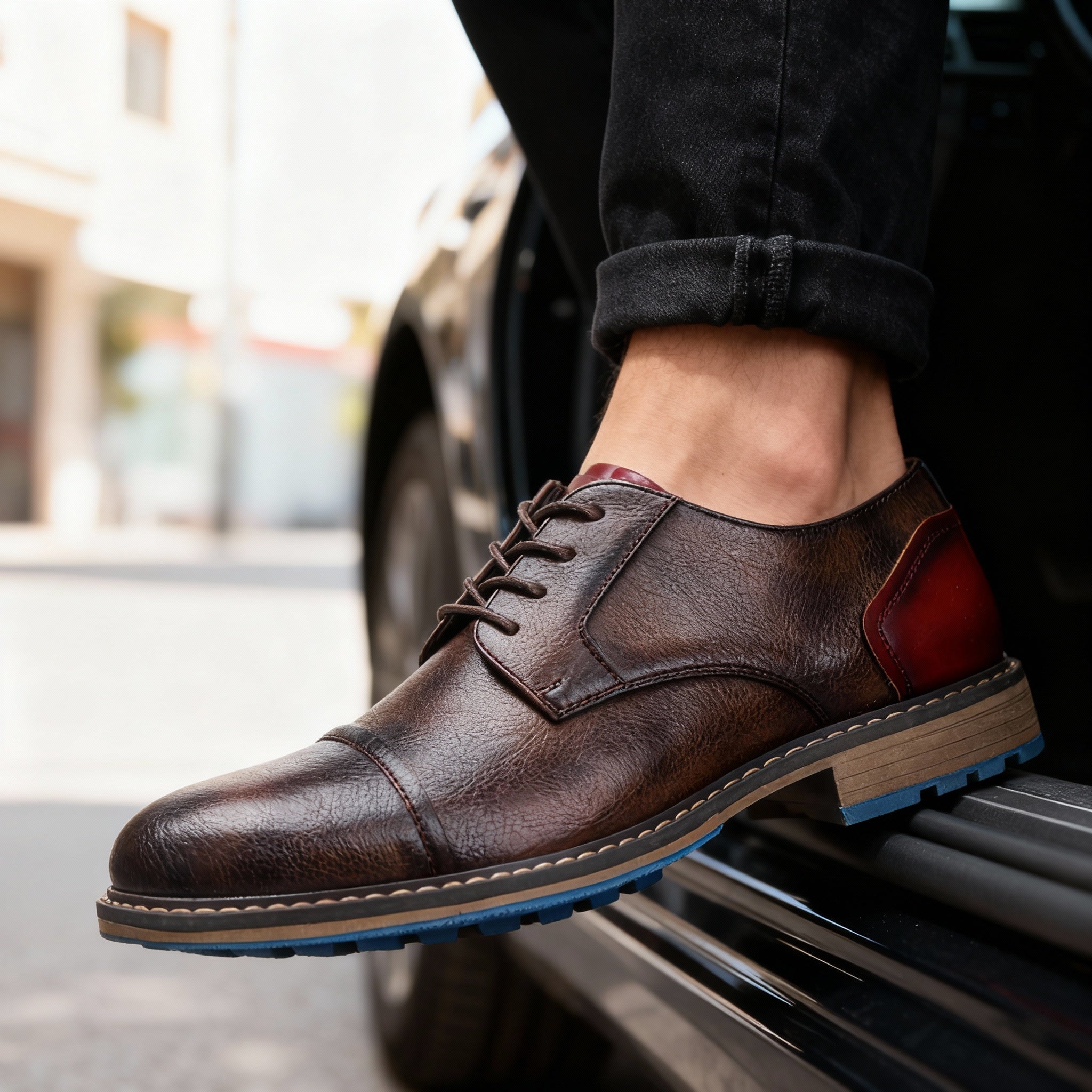Graham Shaw Cap-Toe Derbies