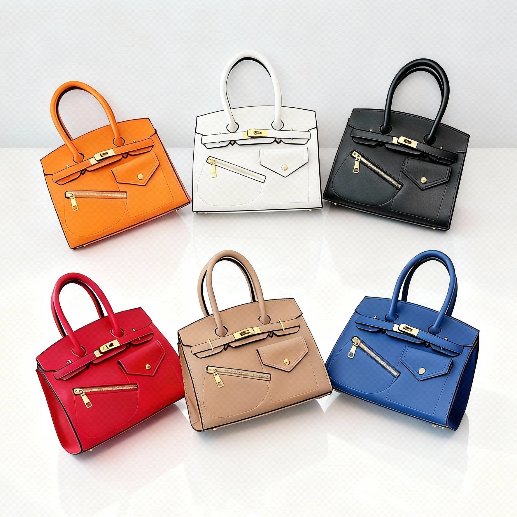 Evelyn Moto Handbag