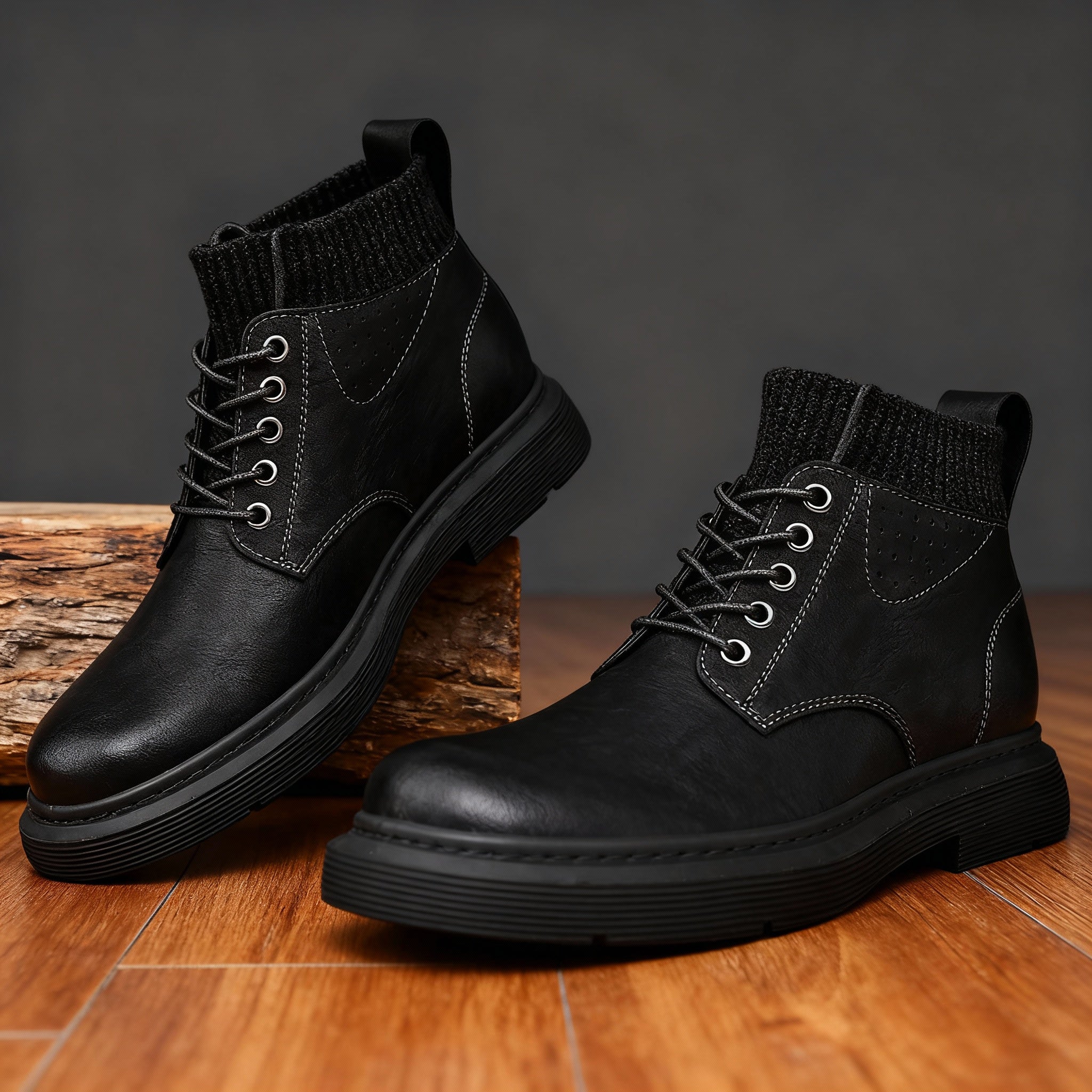 Roger Hilton Collar Boots
