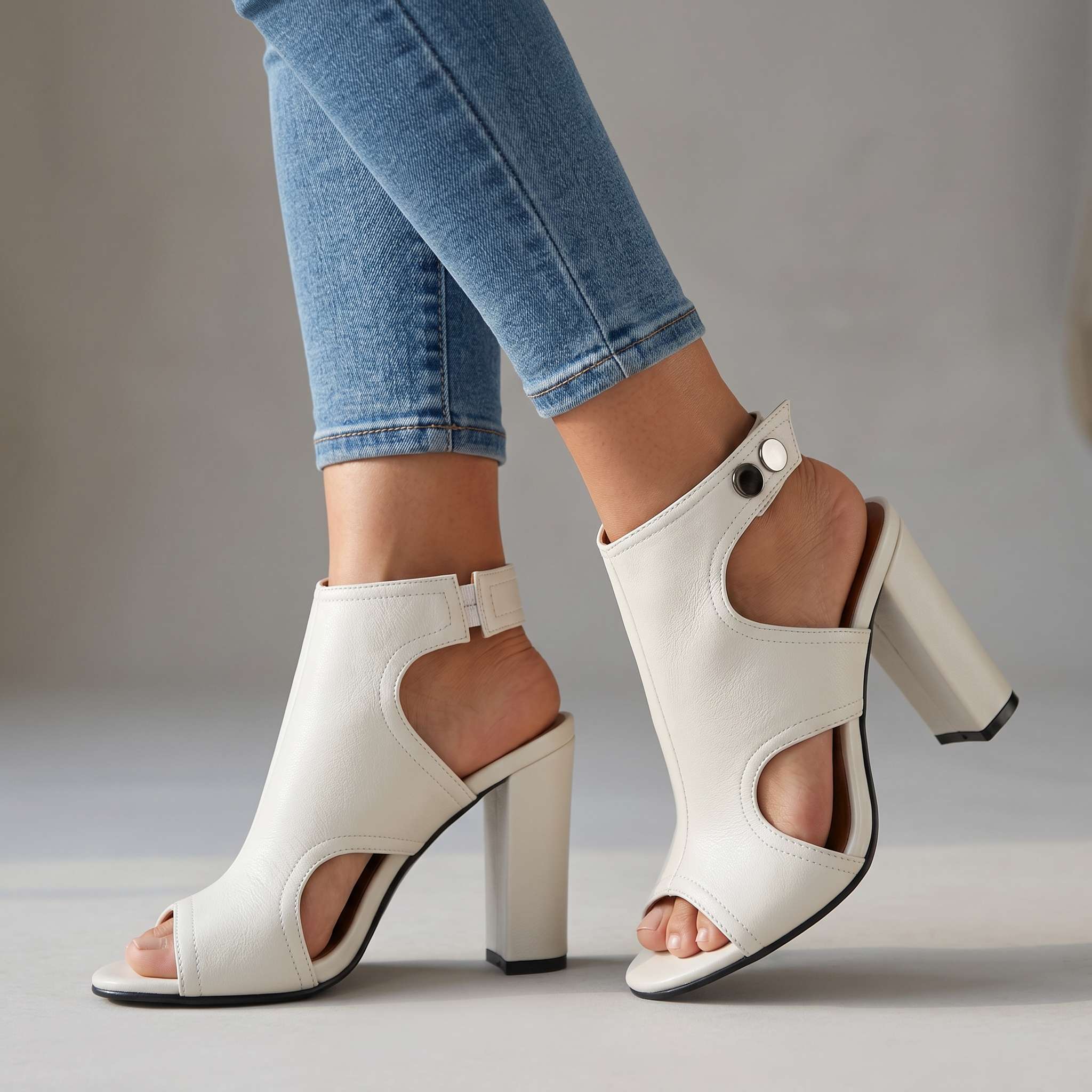 Scarlett Open Toe Heels