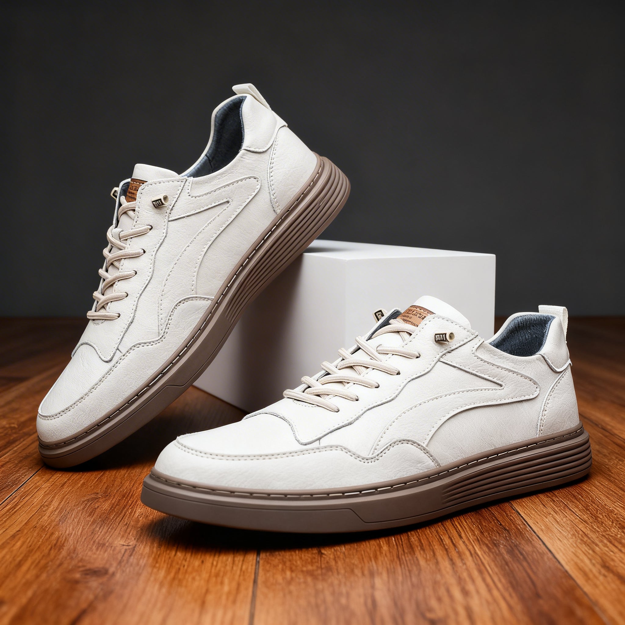 Clint Edwards Leather Sneakers