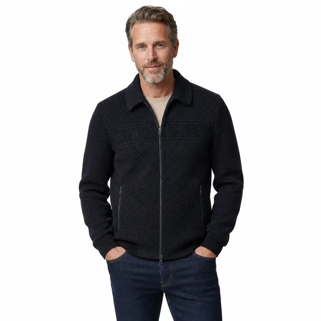 Gabriel | Mens Fall Quilted Knit Jacket