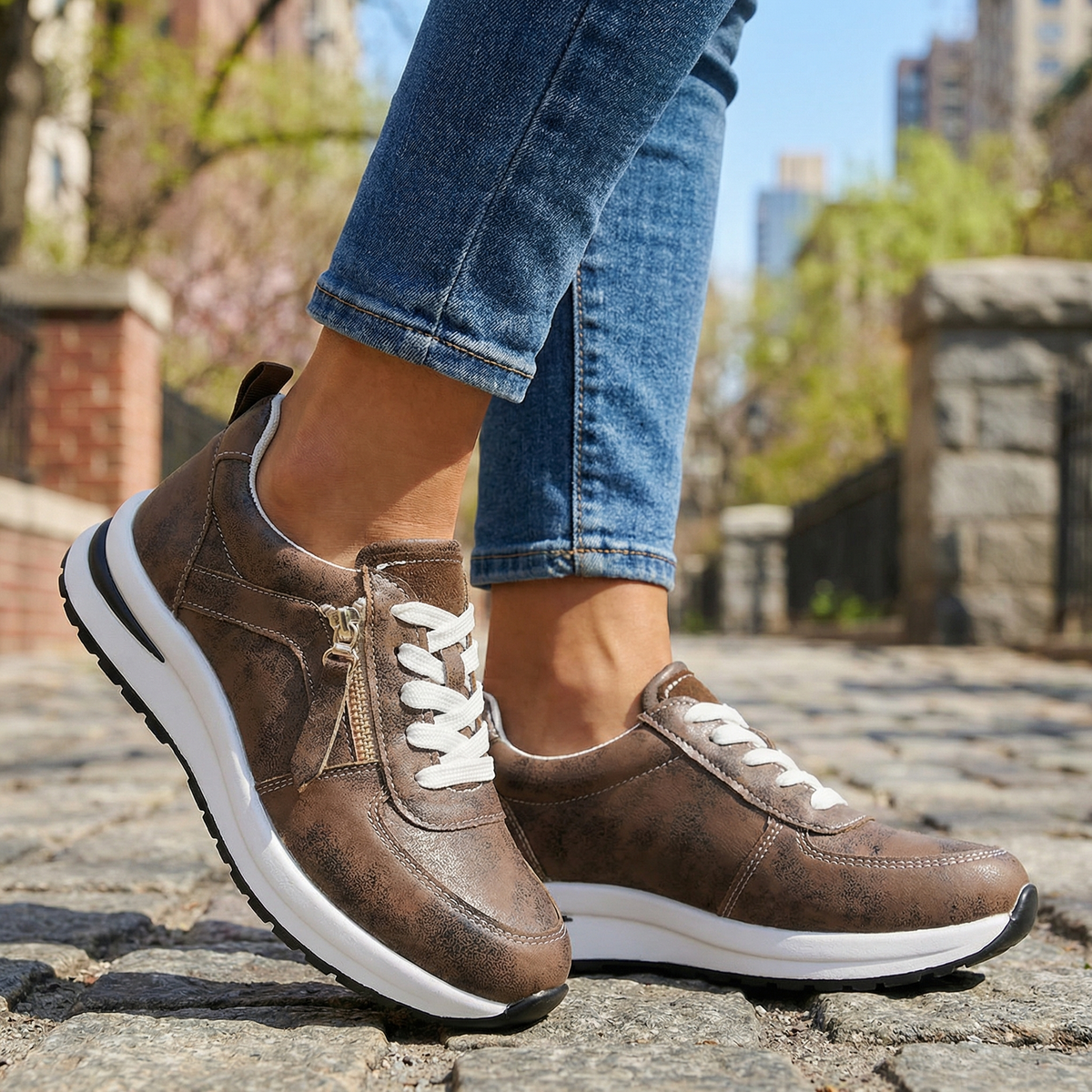 Kelly Comfort Wedge Sneakers