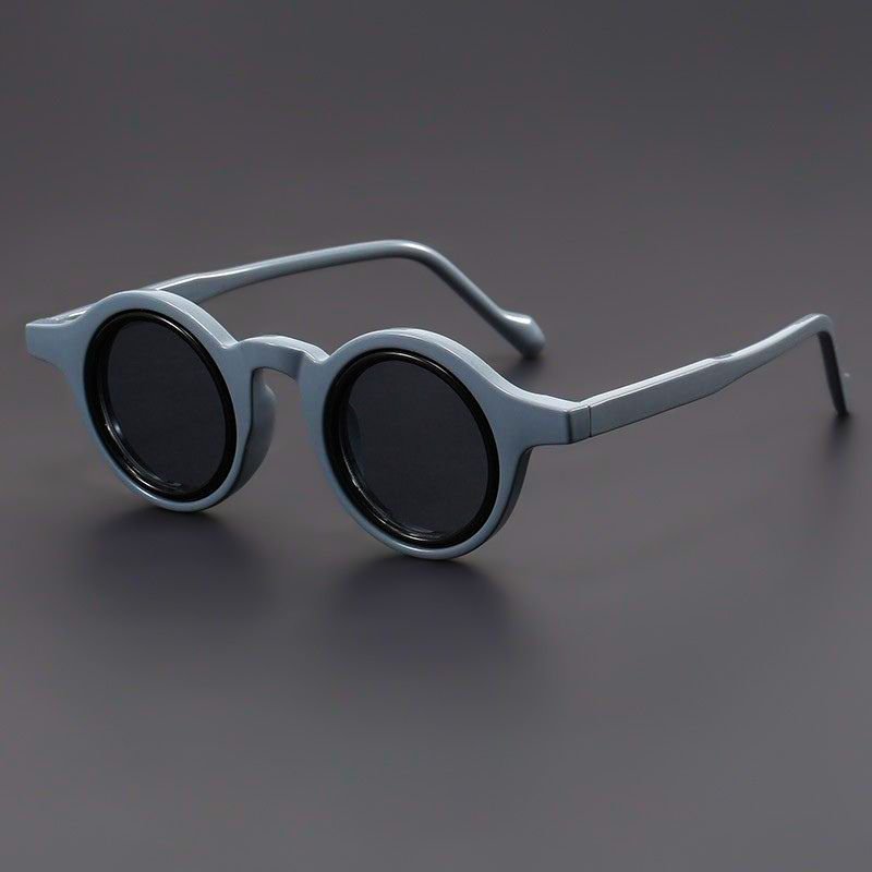 Verona Round Retro Shades - By Qivii