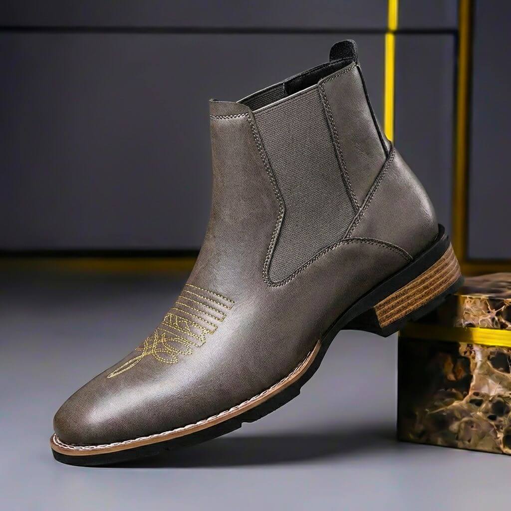 Cooper Genuine Leather Boots - By Qivii