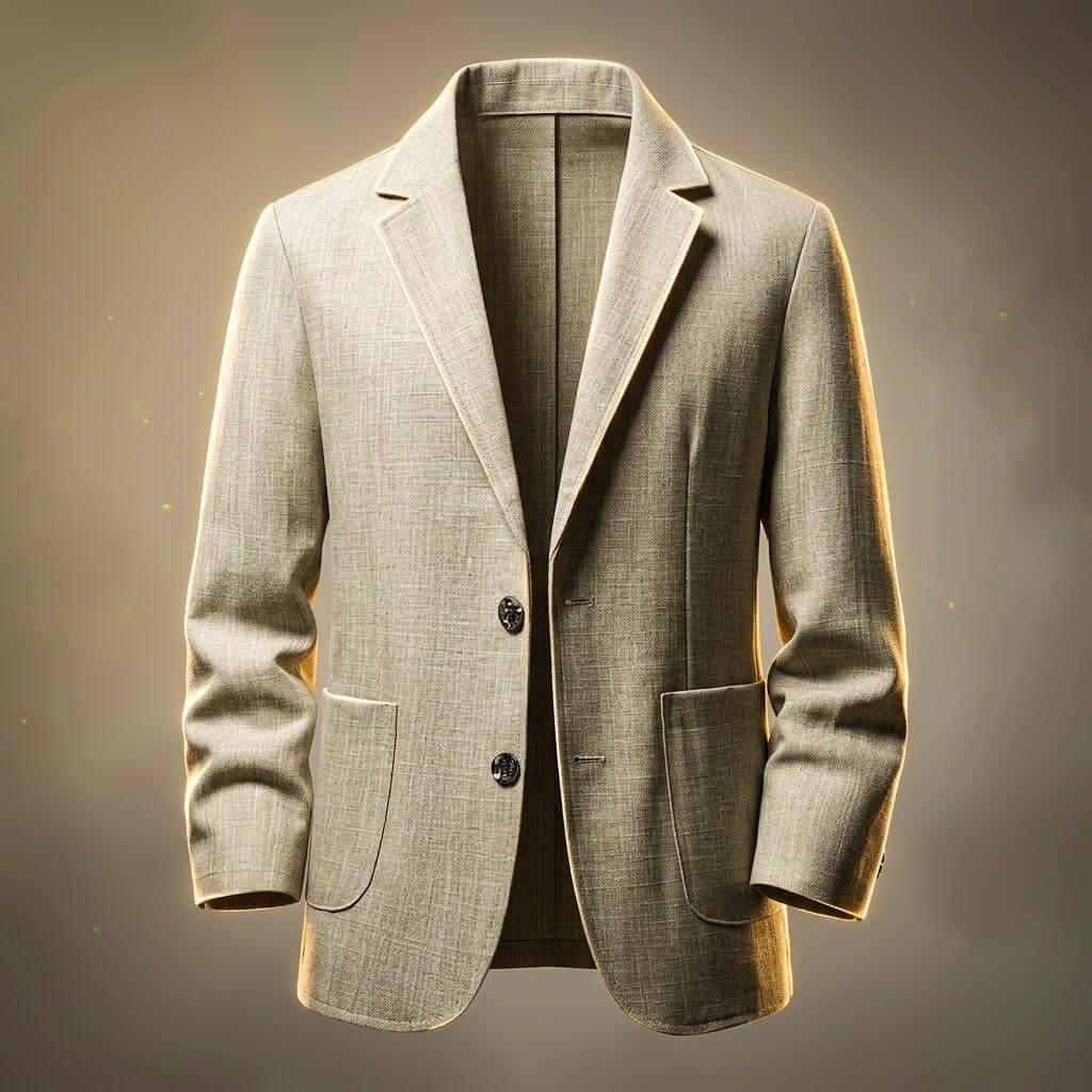 Douglas Prestige Linen Blazer - By Qivii
