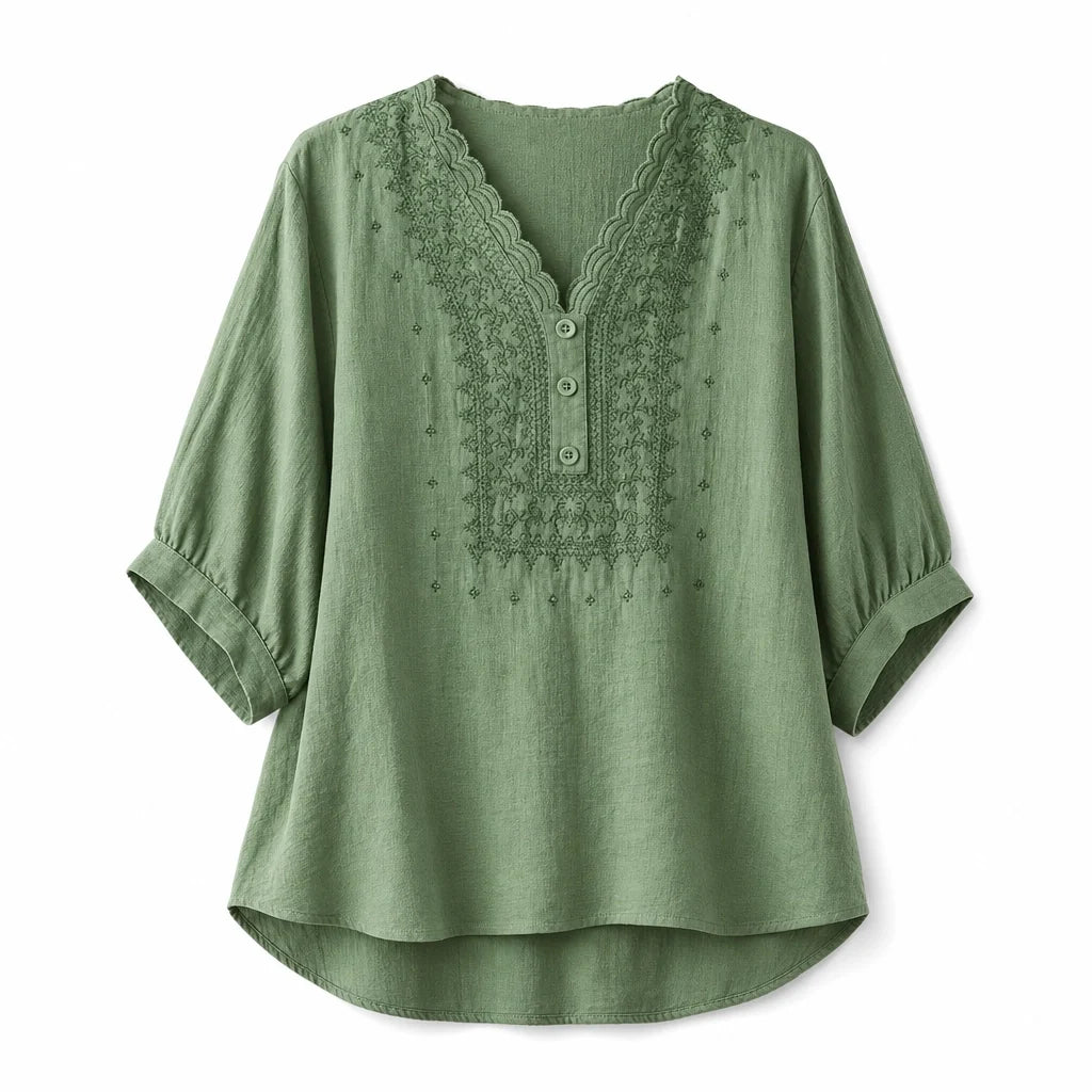 Lea Embroidered Blouse