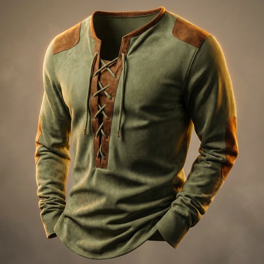 Dean Prestige Henley Shirt - By Qivii