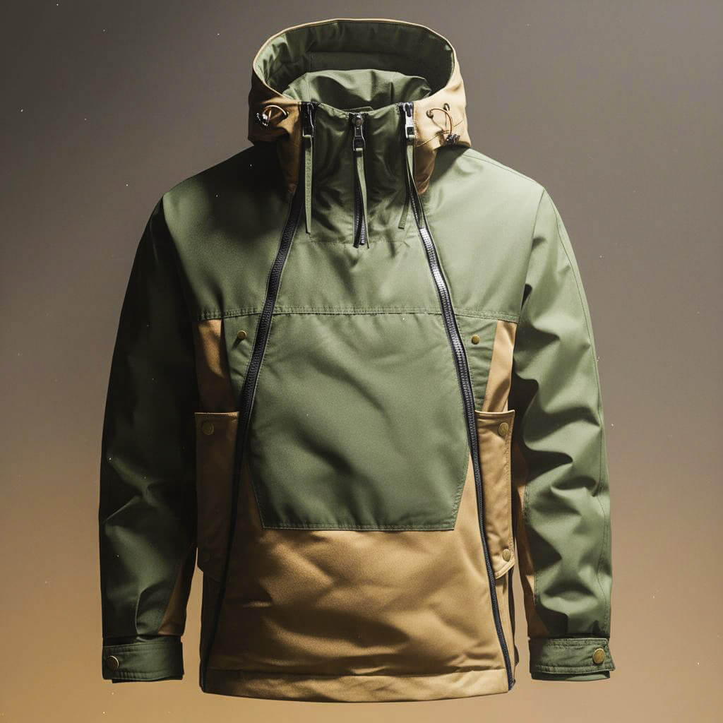 Nolan Hooded Transitional Jacket - By Qivii