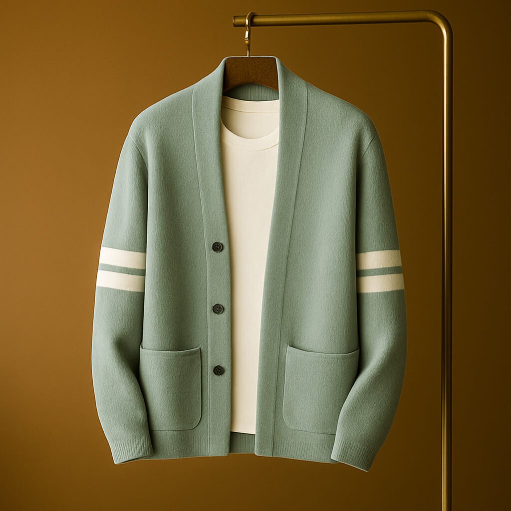 Spencer Legacy Merino Cardigan - By Qivii