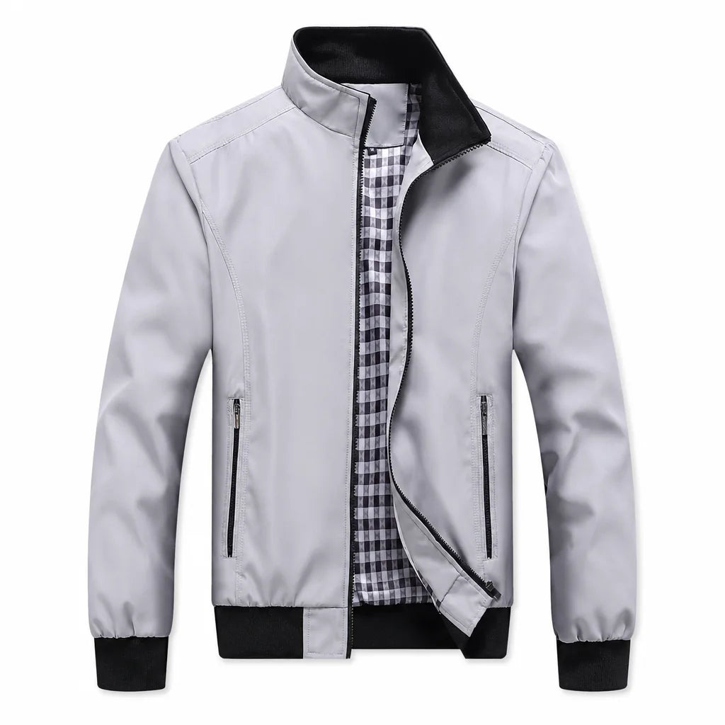 Greer Zip Bomber Jacket