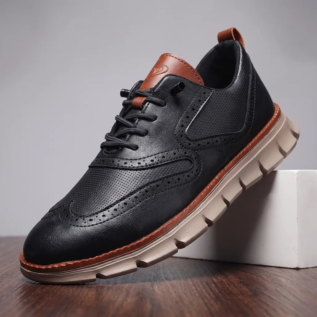 Hancock | Men's Breathable Casual Sneakers - By Qivii