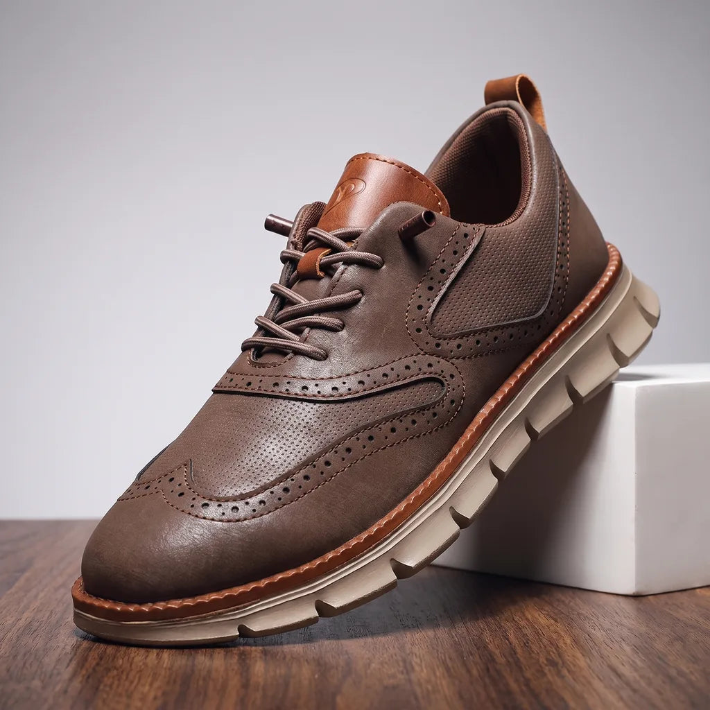 Hancock | Men's Breathable Casual Sneakers - By Qivii