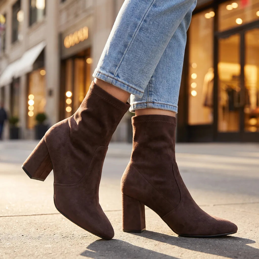 Harriet | Womens Fall Block Heel Boots