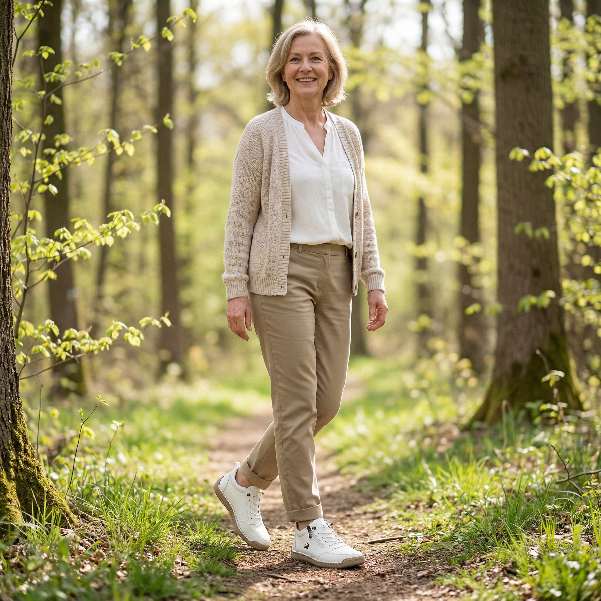 Mila – Komfortable orthopädische Sneakers + Reißverschluss - By Qivii