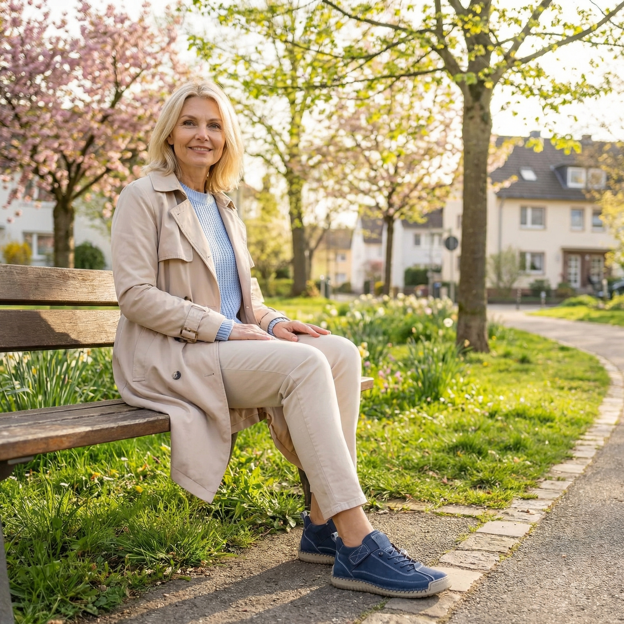 Mia – Komfortable & Schmerzfreie Orthopädische Sneakers - By Qivii