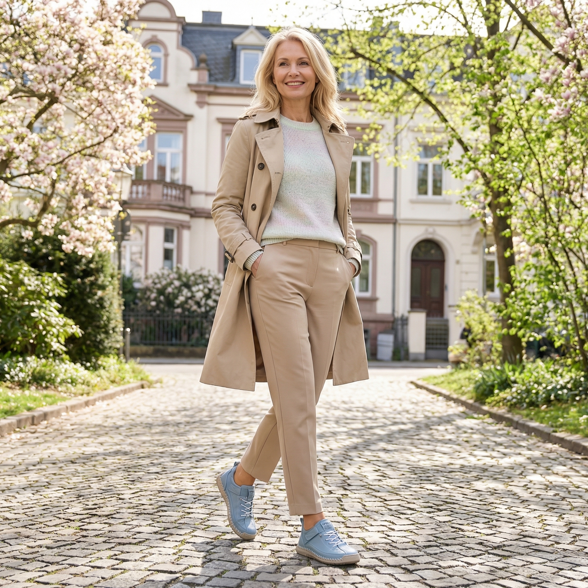 Mia – Komfortable & Schmerzfreie Orthopädische Sneakers - By Qivii