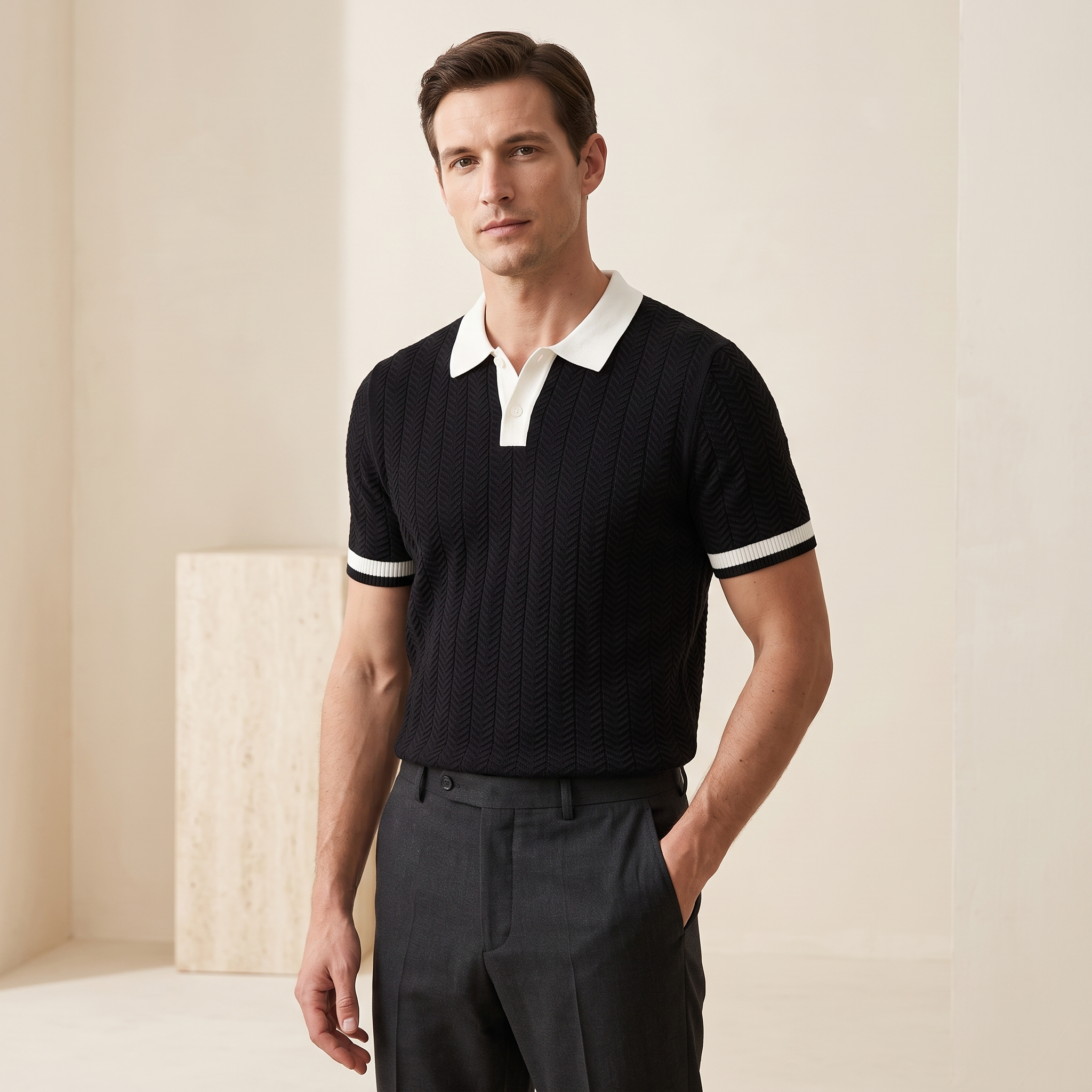 Portello Knit Shirt