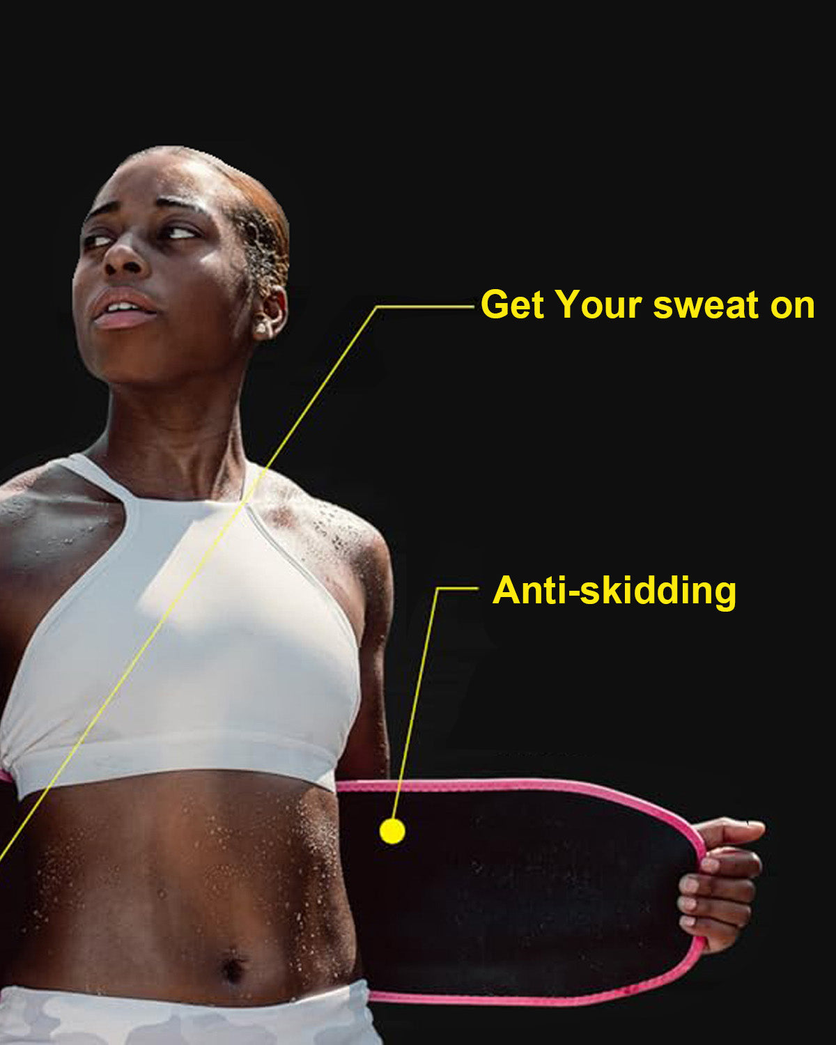 Sweat Sweat Workout Waist Trimmer Tummy Control Waist Trainer