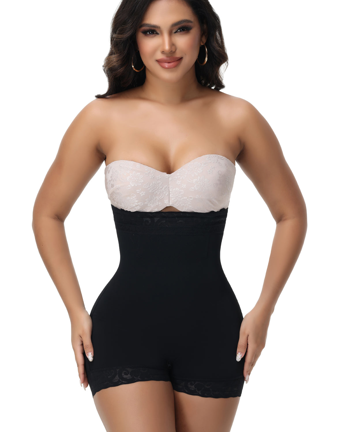 Shapshe® High Waist Seamless Shaping Shorts With Detachable Strap
