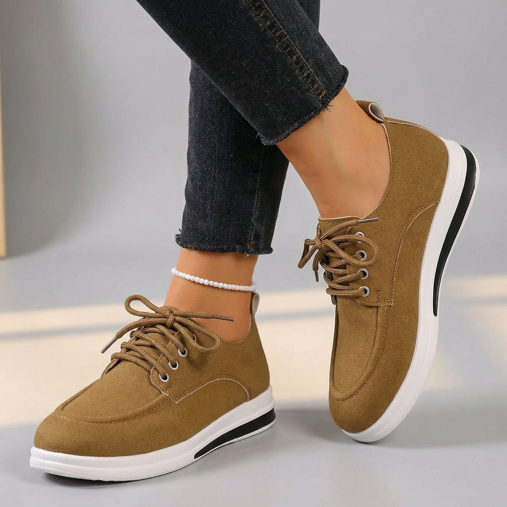 Hollie Lace-Up Loafers
