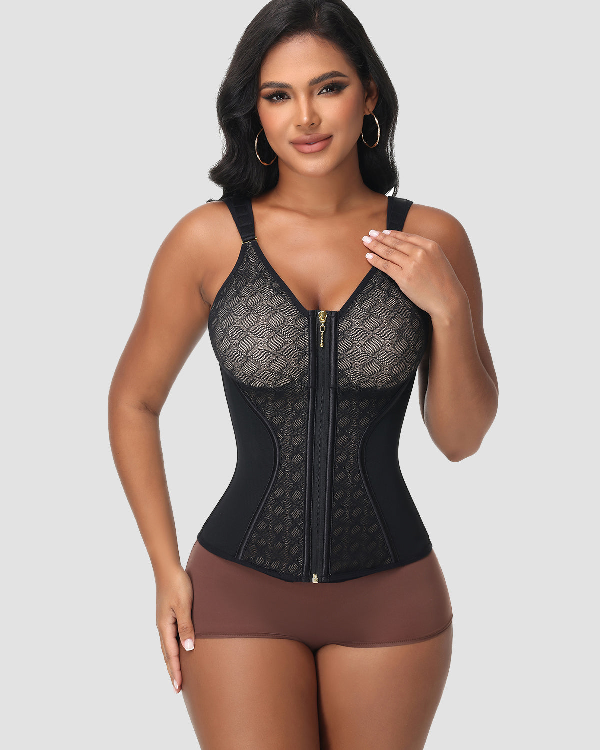 Women Body Shaper Waist Trainer Flat Stomach Faja