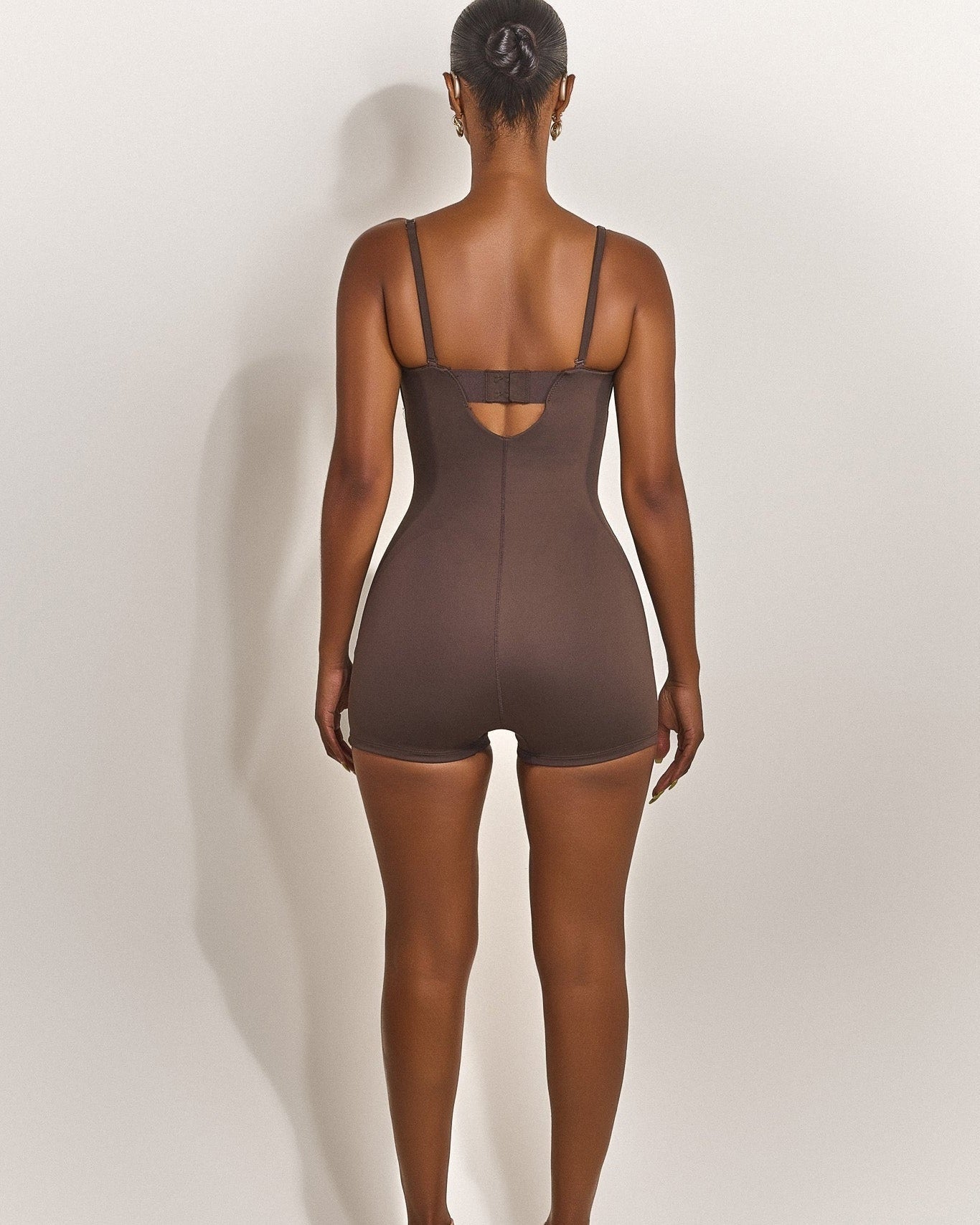 Convertible Strapless Halter Hourglass Sculpt Playsuit - By Qivii