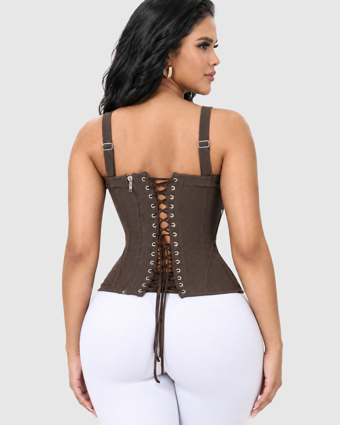 Adjustable Strap Hourglass Corset Top Waist Cincher Shaping Vest