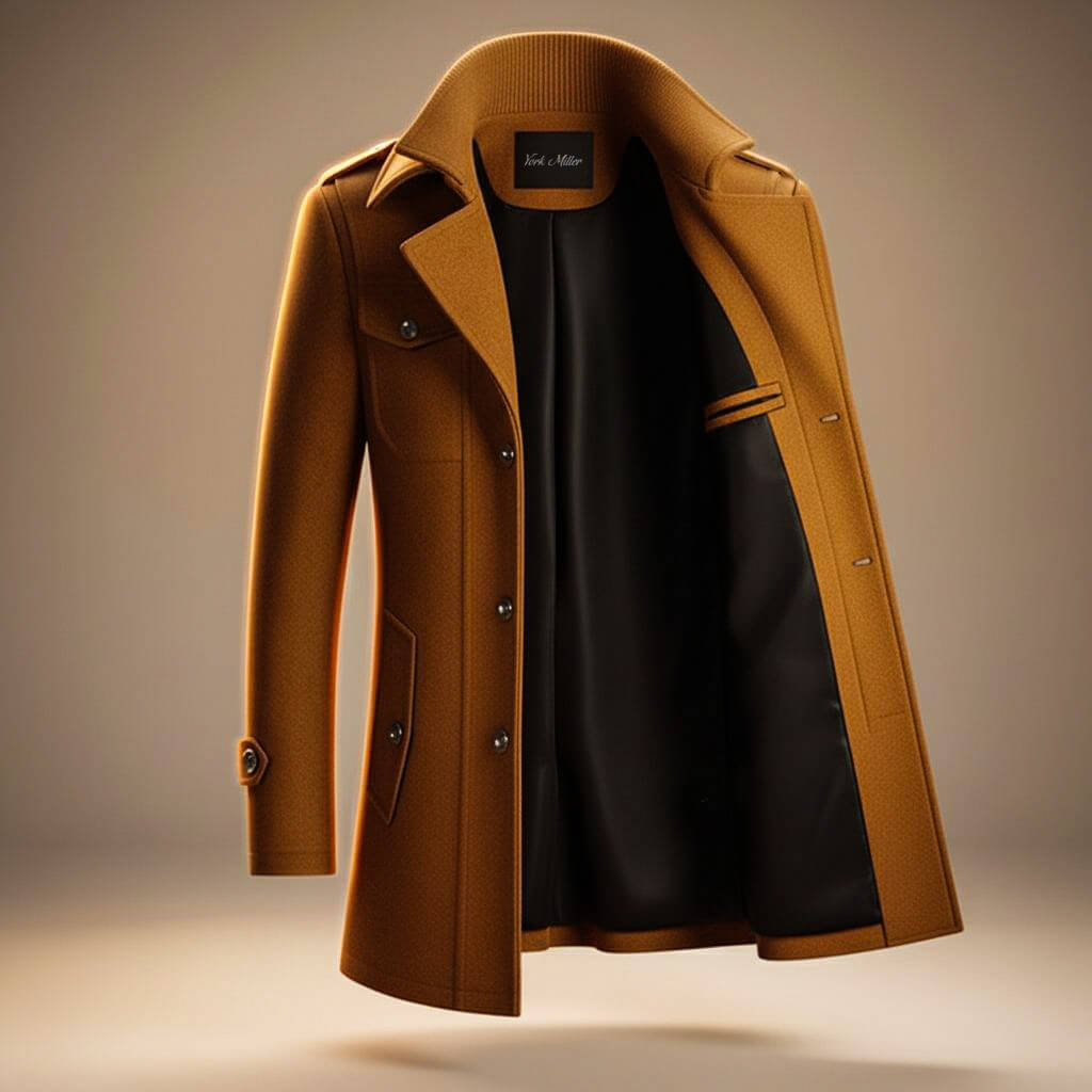 Marco Legacy Virgin Wool Coat - By Qivii