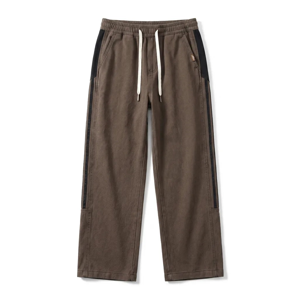 Jay Striped Wide-Leg Pants