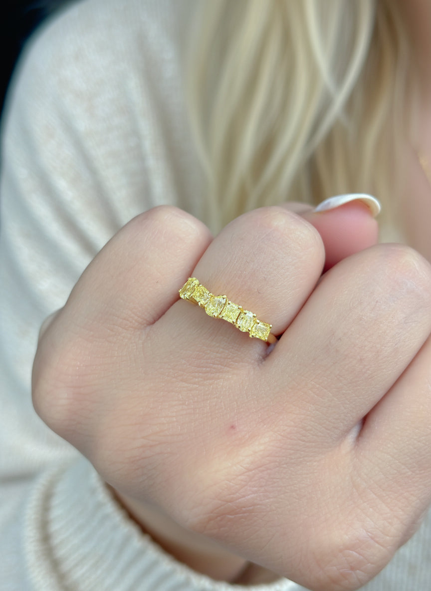 JPRG-3701/9305 Yellow Diamond Ring