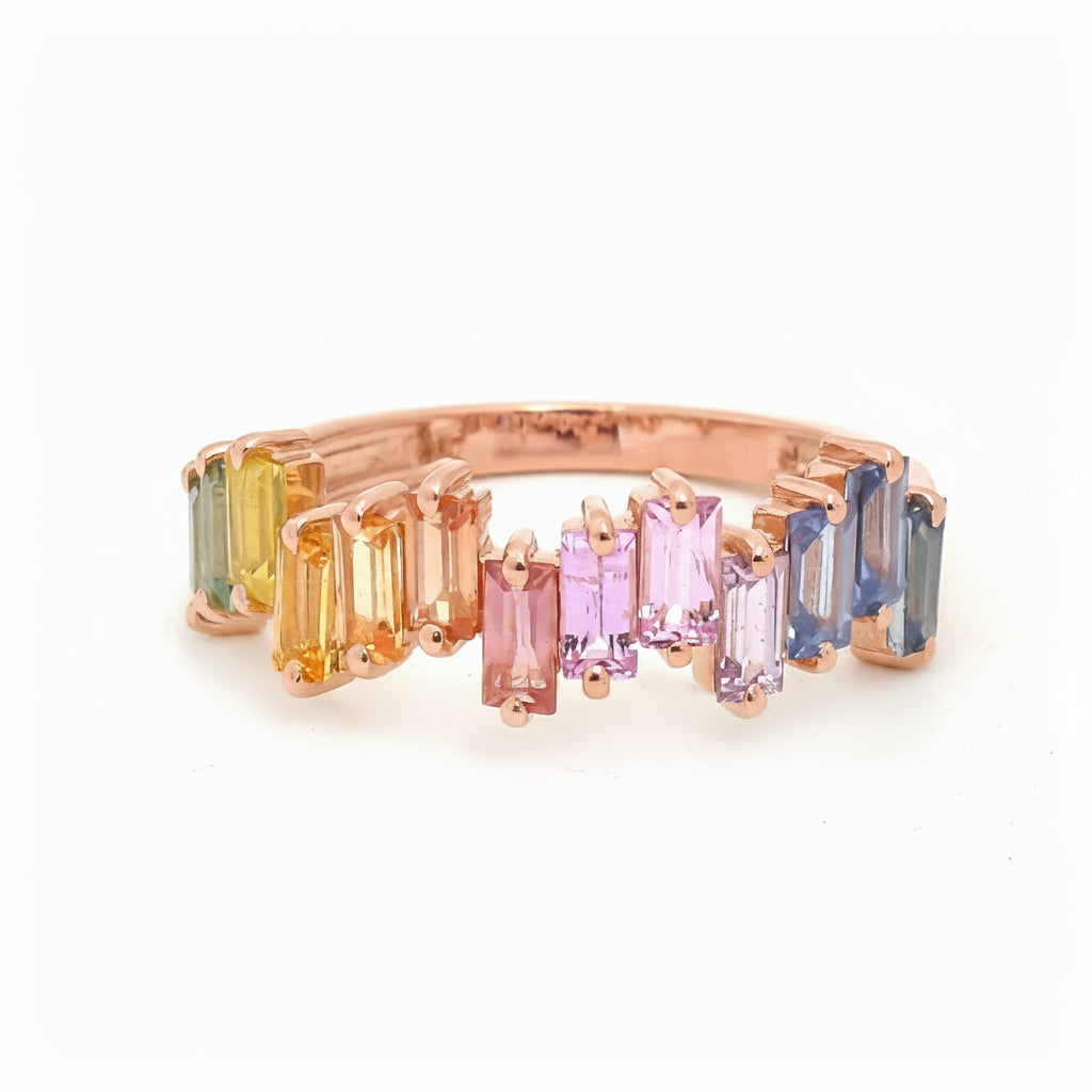 JPRG-3810/9487 Rainbow Sapphire Ring