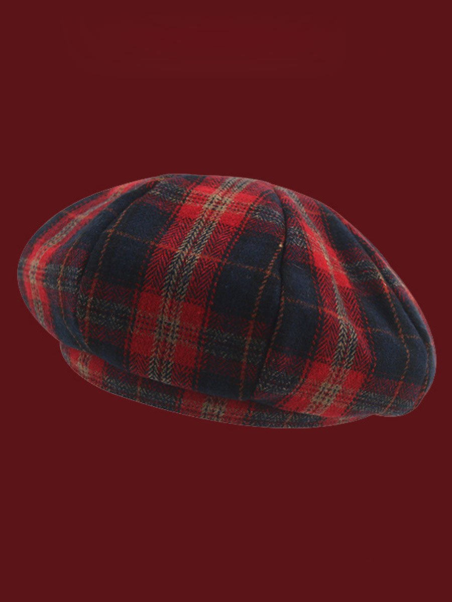 Vintage Christmas All-match Beret - By Qivii
