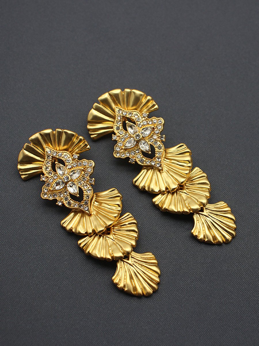 Vintage Design Luxury Earrings - By Qivii