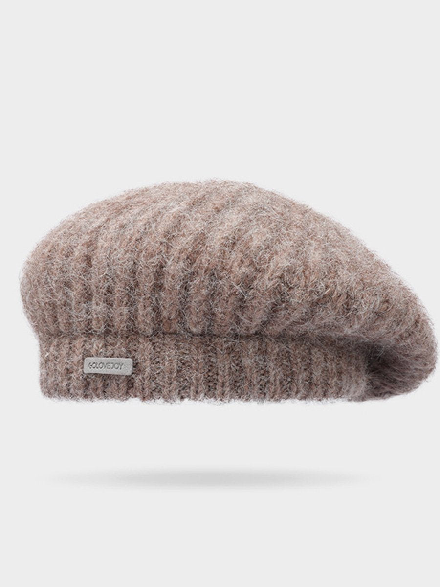 Vintage Literary Wool Beret - By Qivii
