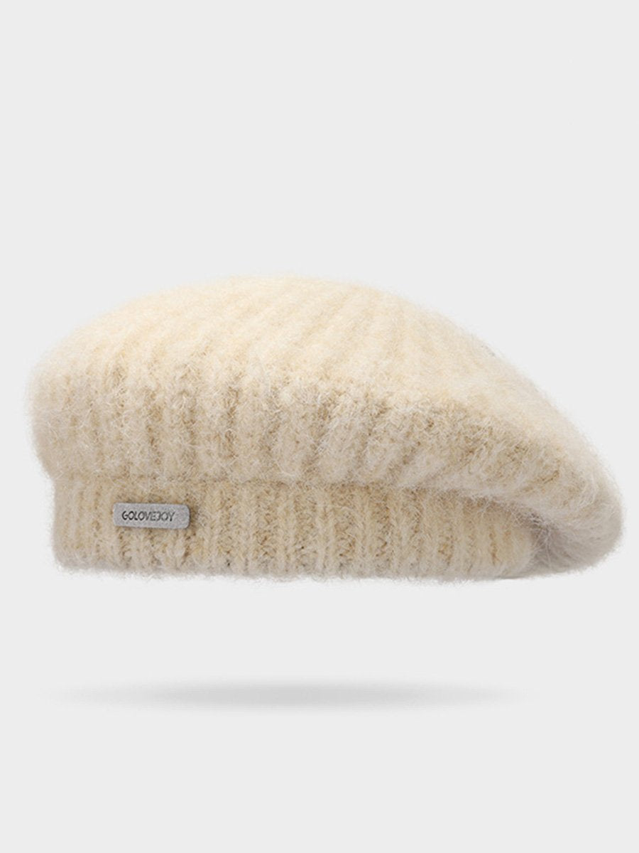 Vintage Literary Wool Beret - By Qivii