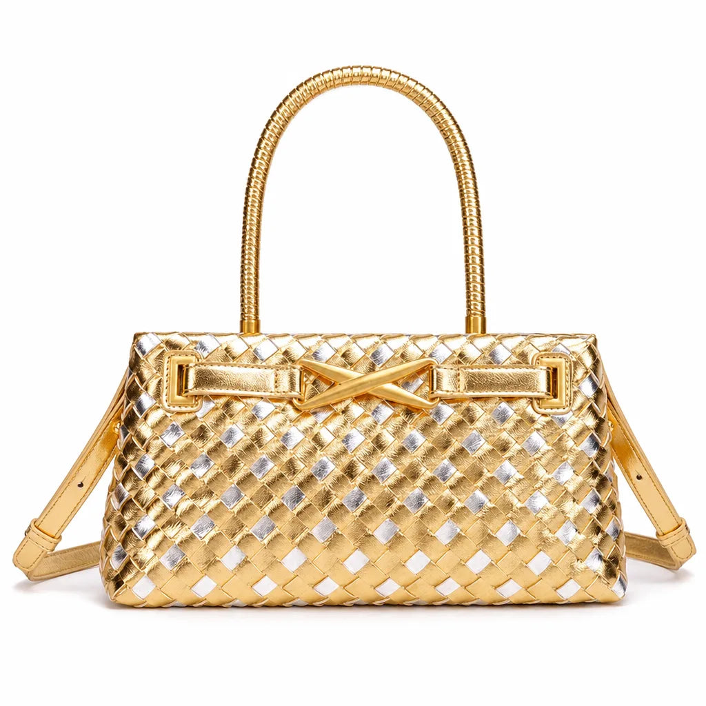 Julianna Woven Tote Bag