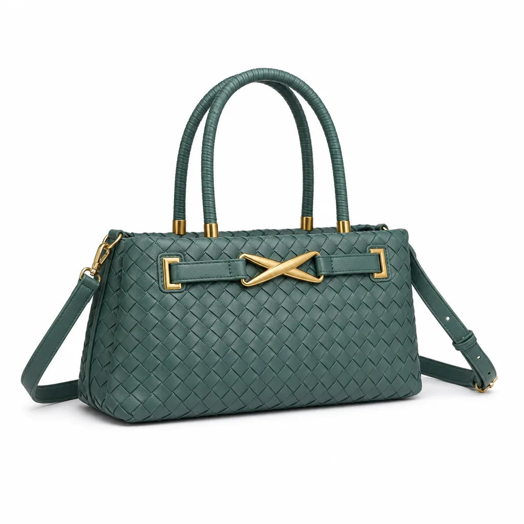 Julianna Woven Tote Bag