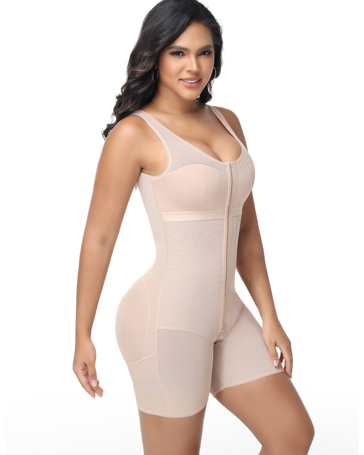 Shapshe® Stretch Fajas Colombianas Mid-Thigh Body Shaper (Pre-Sale)