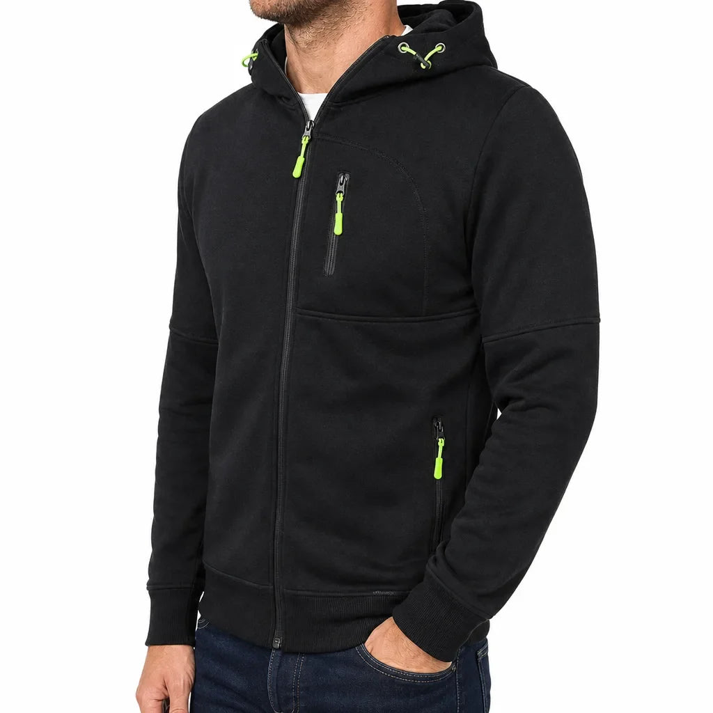 Kellan | Mens Fall Windbreaker Fleece Jacket